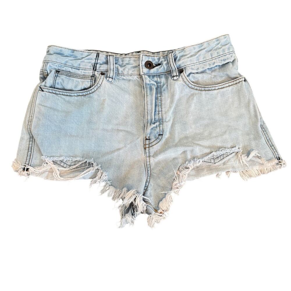 Free People Distressed Cutoff Shorts